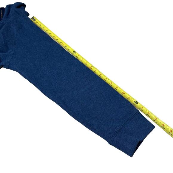 Vtg 90s Y2K Polo By Ralph Lauren Estate Rib 1/4 Zip Blue 2XL Sweater Pullover - Picture 6 of 6